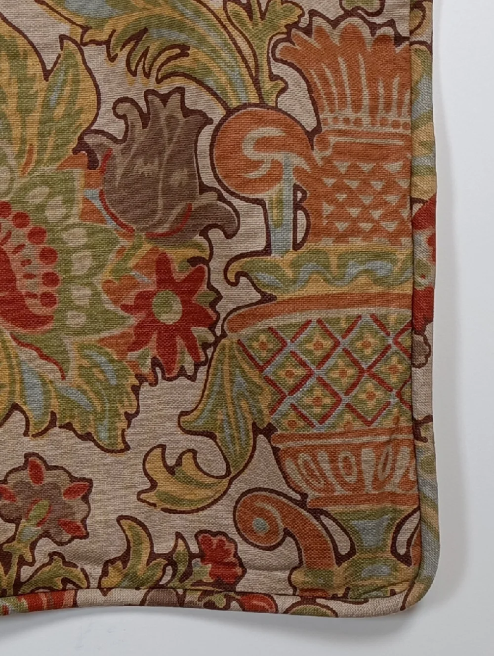 Pottery Barn Simone Linen/ Cotton Standard + Euro Sham Jacobean Palampore